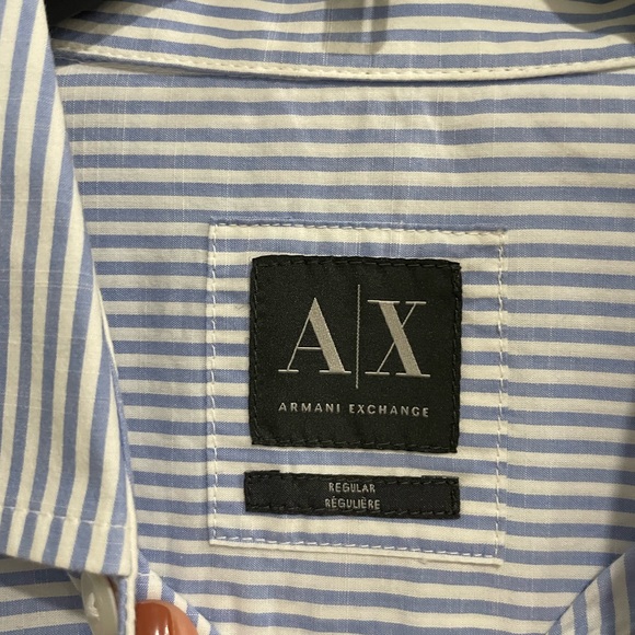 Armani Exchange button down shirt size M - Picture 3 of 5